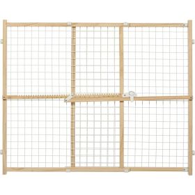 MidWest Wire Mesh Wood Presuure Mount Pet Safety Gate - 32" tall - 1 count