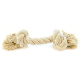 Flossy Chews Rope Bone - White - Mini (6" Long)