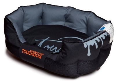 Touchdog Performance-Max Sporty Comfort Cushioned Dog Bed (size: medium)