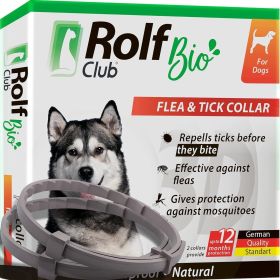 Natural Flea Tick Collar for Dogs 6 Months Control of Best Prevention Safe Treatment Anti Fleas and Ticks Essential Oil Repellent 1 Pack 2 Count (Brand: Beloved Pets)