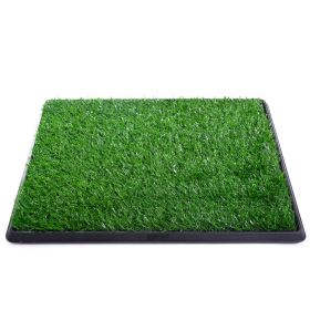 Pet toilet dog potty artificial turf environmental protection (Color: as Pic)